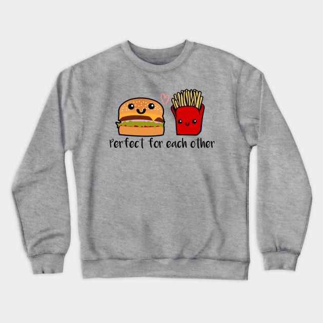 The Perfect Pair Crewneck Sweatshirt by ghostlytee